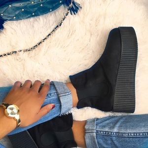 Chunky Platform Chelsea Boots